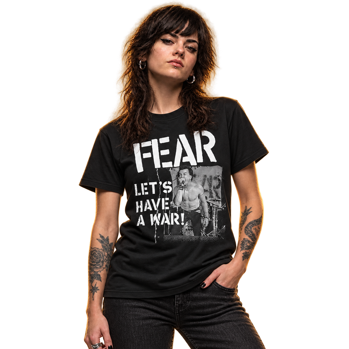 FEAR "LET'S HAVE A WAR" T-SHIRT