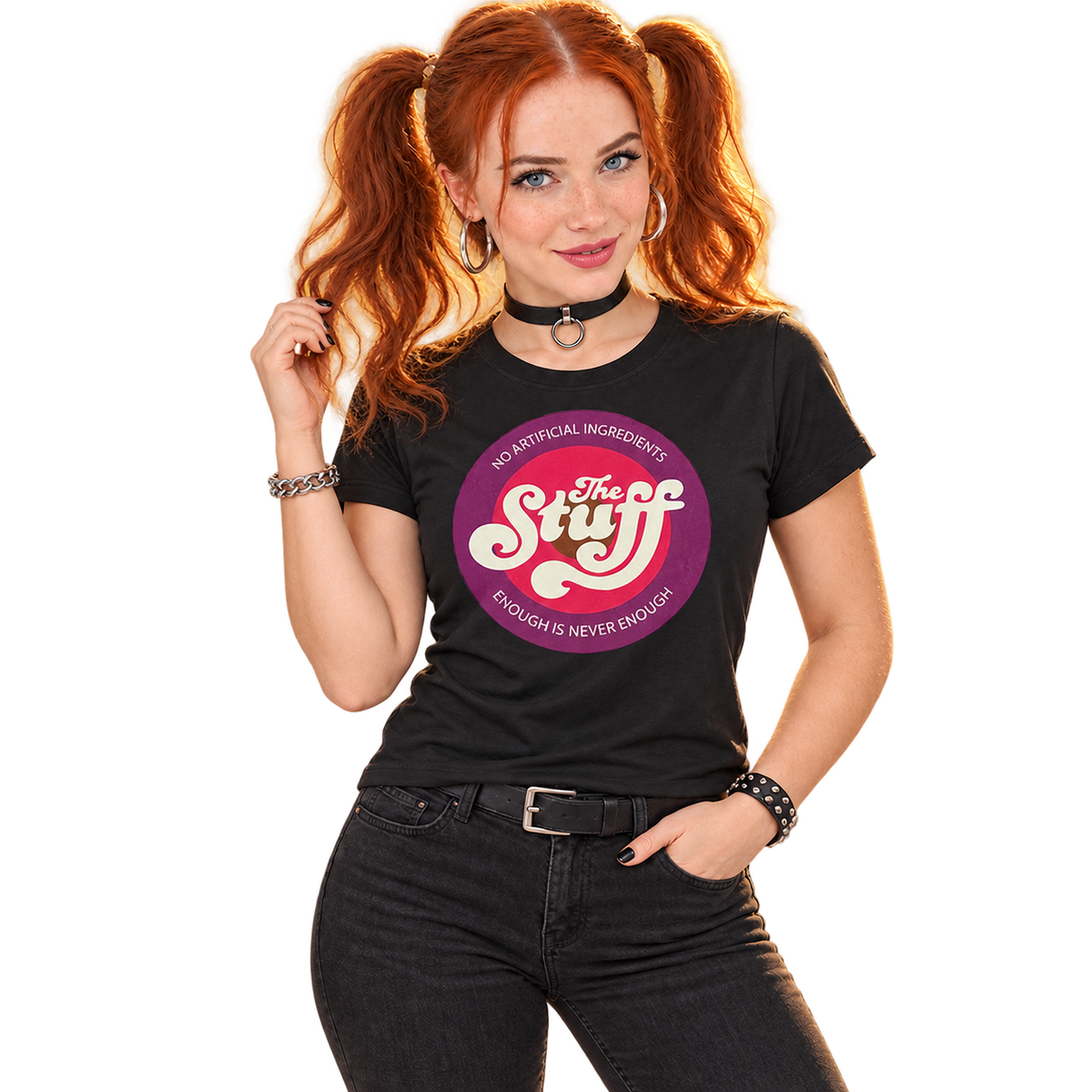 THE STUFF "LOGO" T-SHIRT