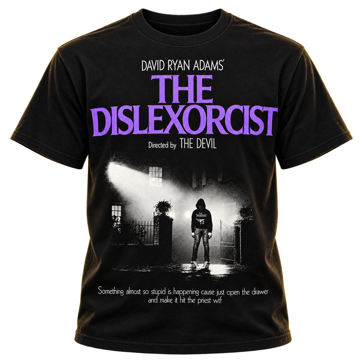 RYAN ADAMS / PAX AM "THE DISLEXORCIST" T-SHIRT