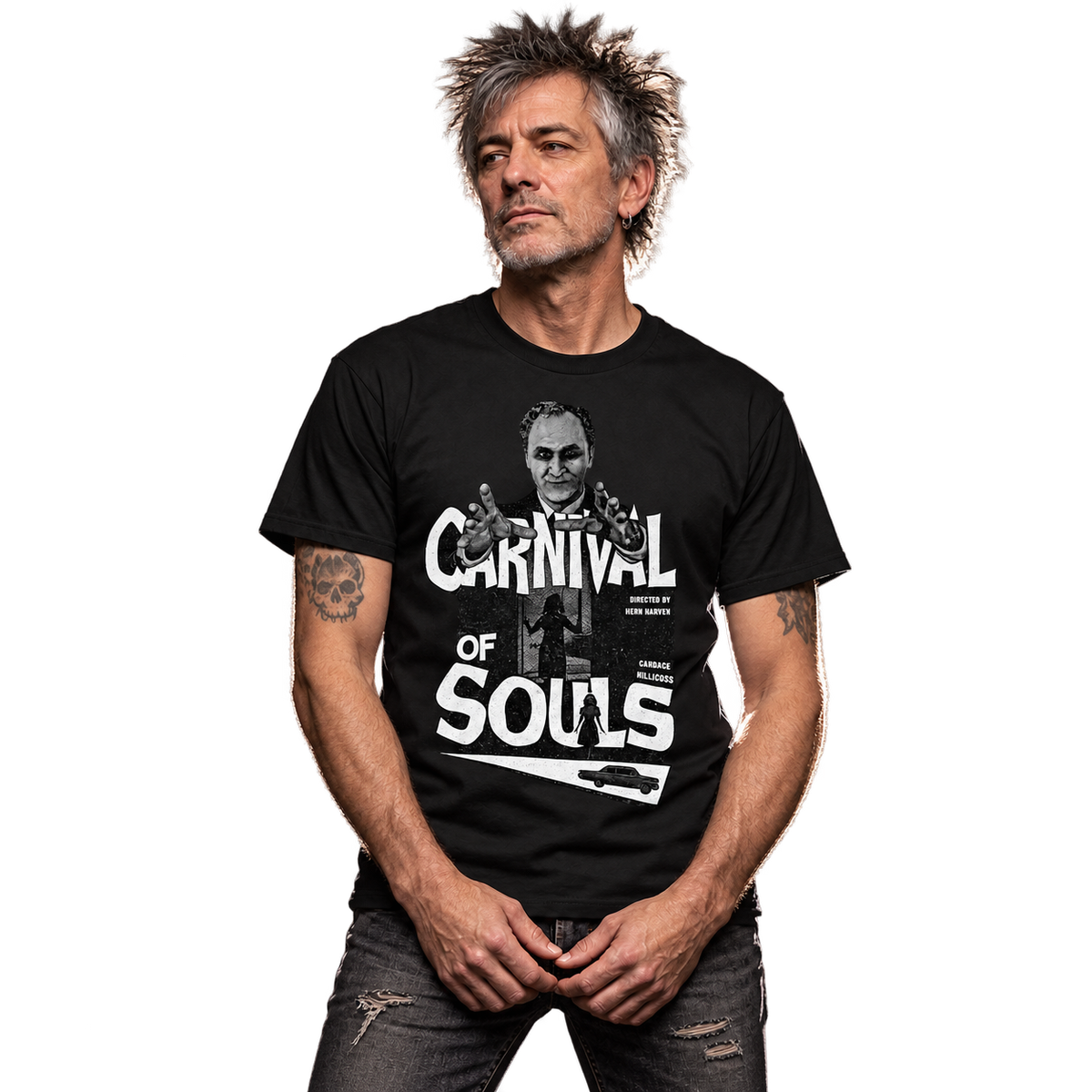 ATOM AGE: "CARNIVAL OF SOULS" HANDS T-SHIRT