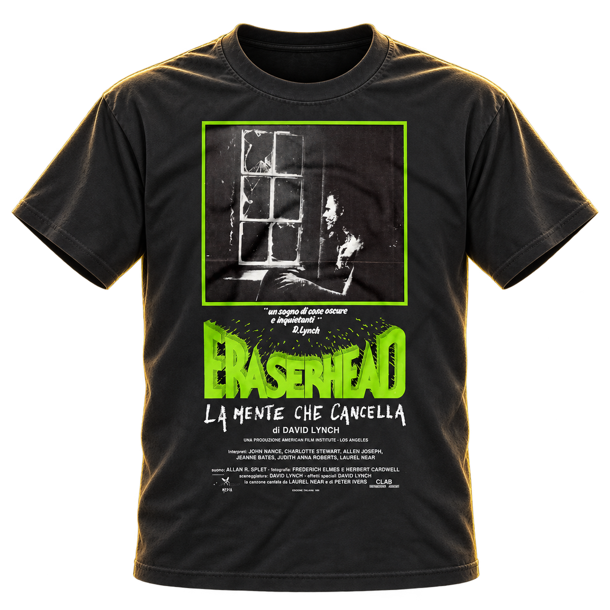 ERASERHEAD: ITALIAN POSTER T-SHIRT