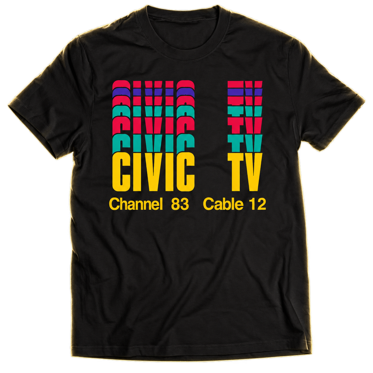 VIDEODROME - CIVIC TV CHANNEL 83 T-SHIRT