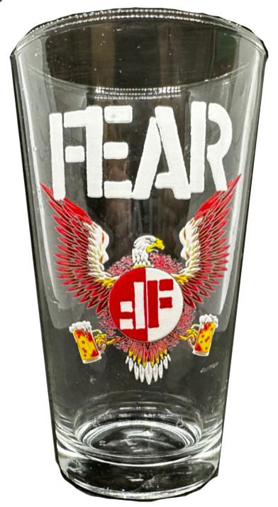 FEAR "BEER EAGLE" PINT GLASS