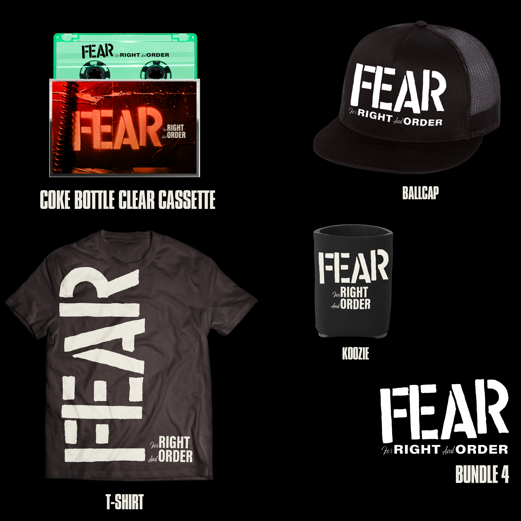 FEAR "FOR RIGHT AND ORDER" LIMITED EDITION DELUXE BUNDLE 4