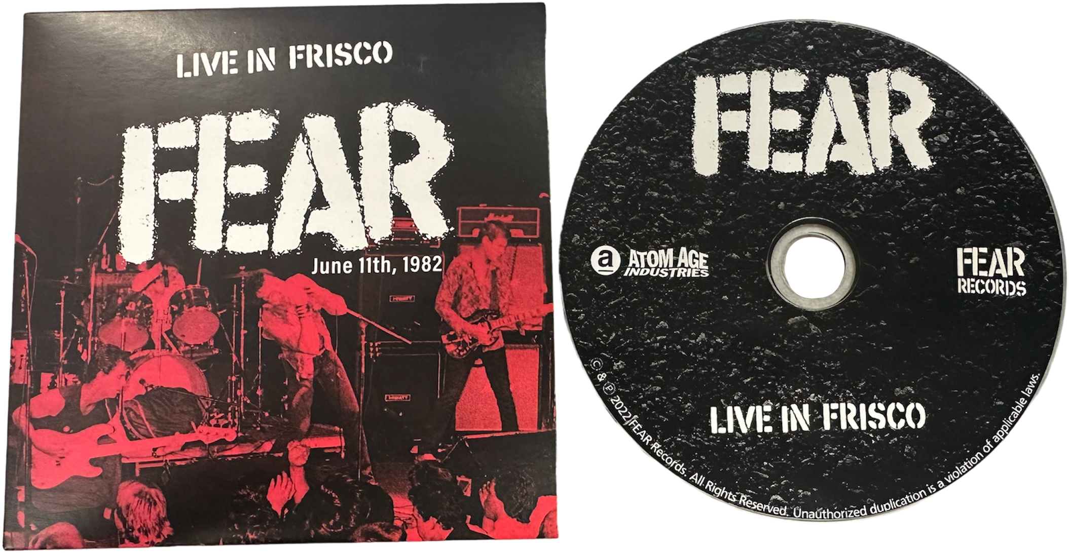 FEAR: "FEAR THE RECORD" LIMITED EDITION 6 COMPACT DISC BOX SET