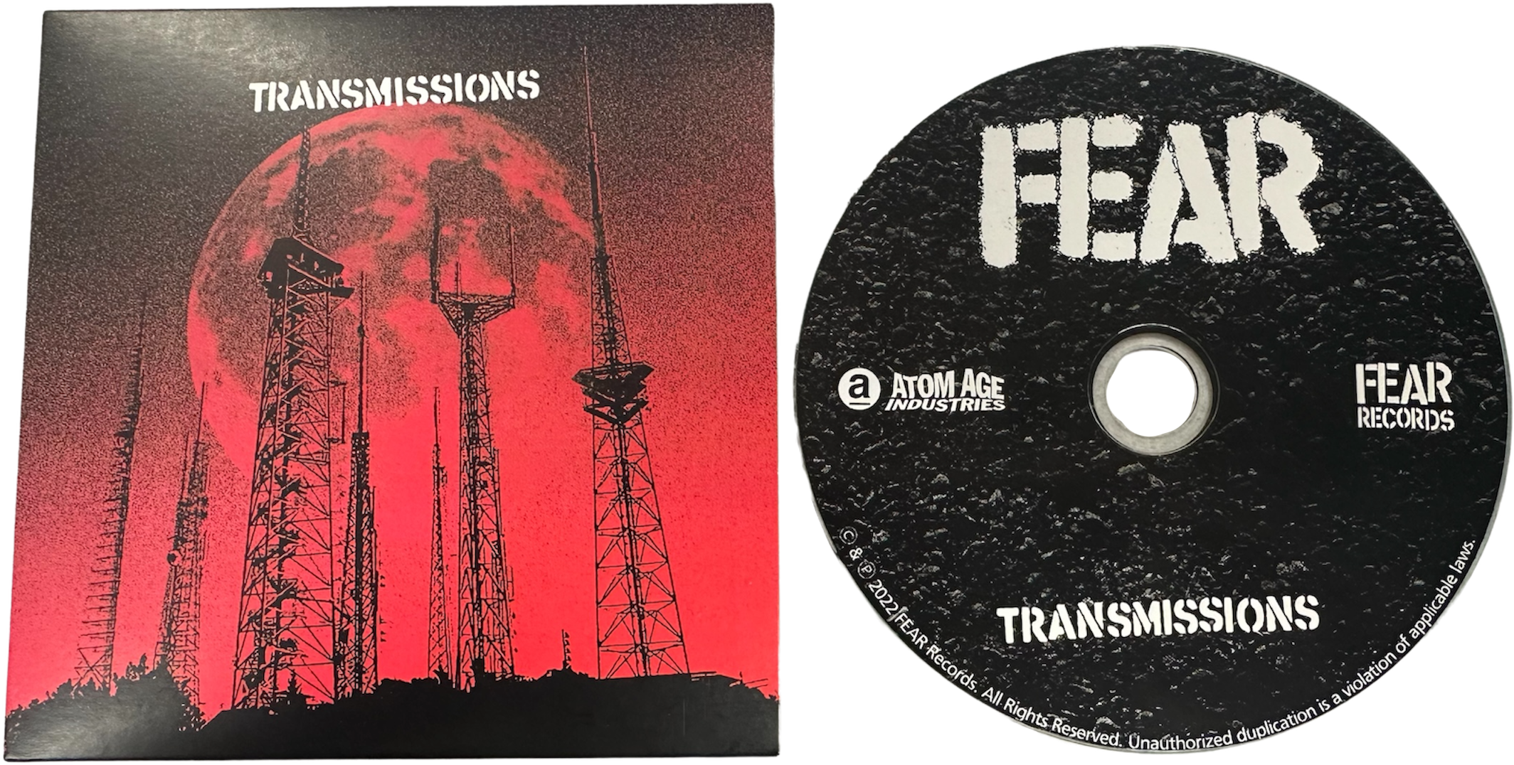 FEAR: "FEAR THE RECORD" LIMITED EDITION 6 COMPACT DISC BOX SET