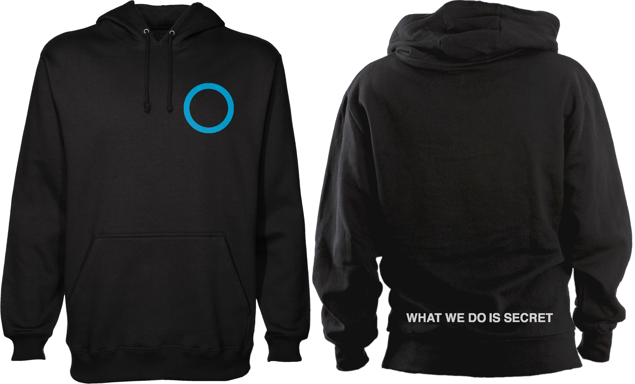 GERMS "WHAT WE DO IS SECRET" HOODED PULLOVER SWEATSHIRT