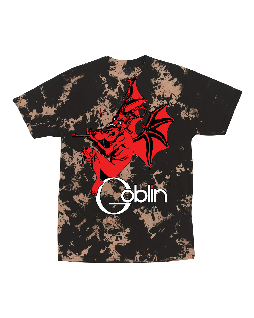 GOBLIN "ROLLER" - BLEACHED TEE
