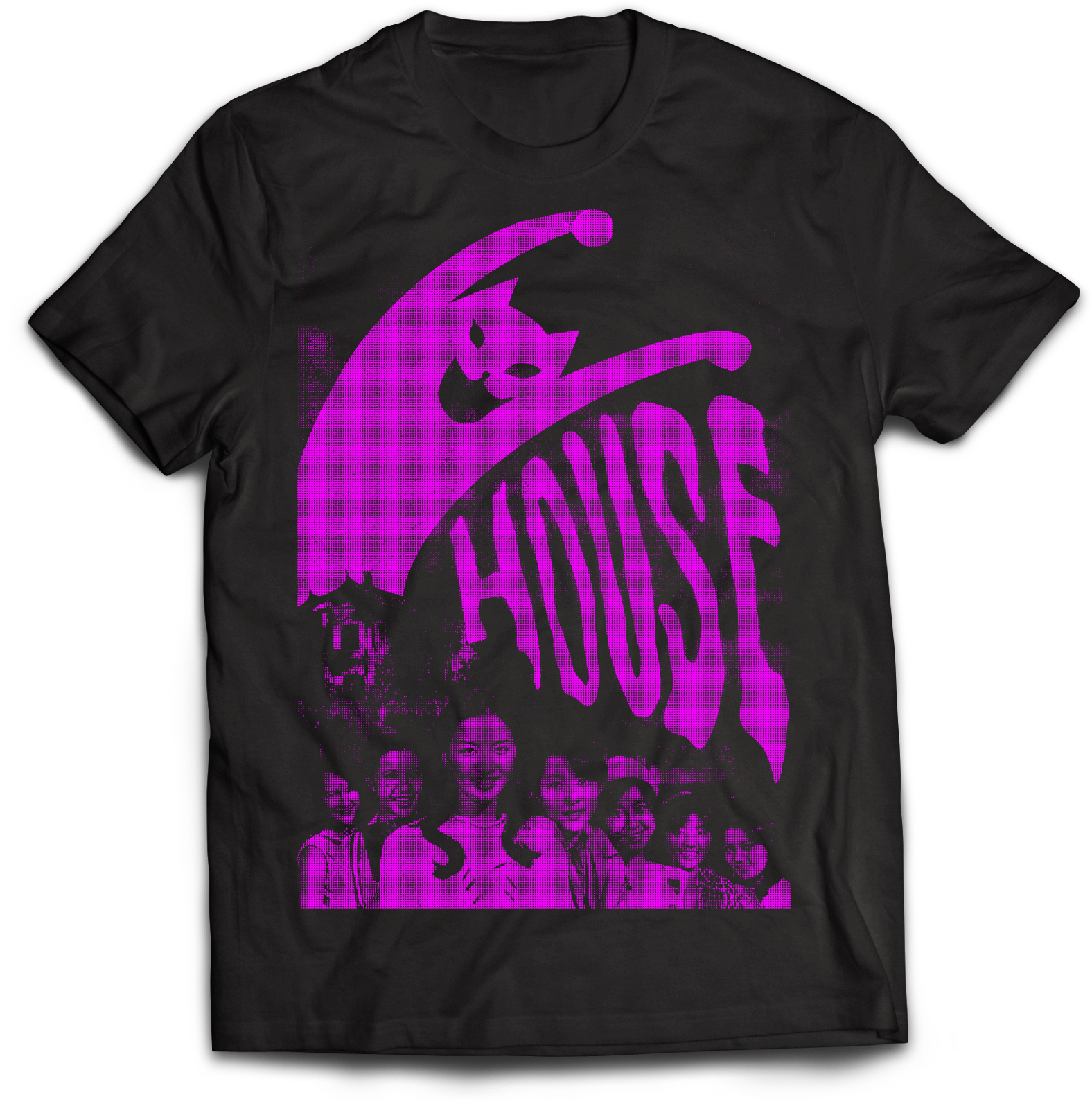 HOUSE (HAUSU) BLANCHE STRETCH T-SHIRT