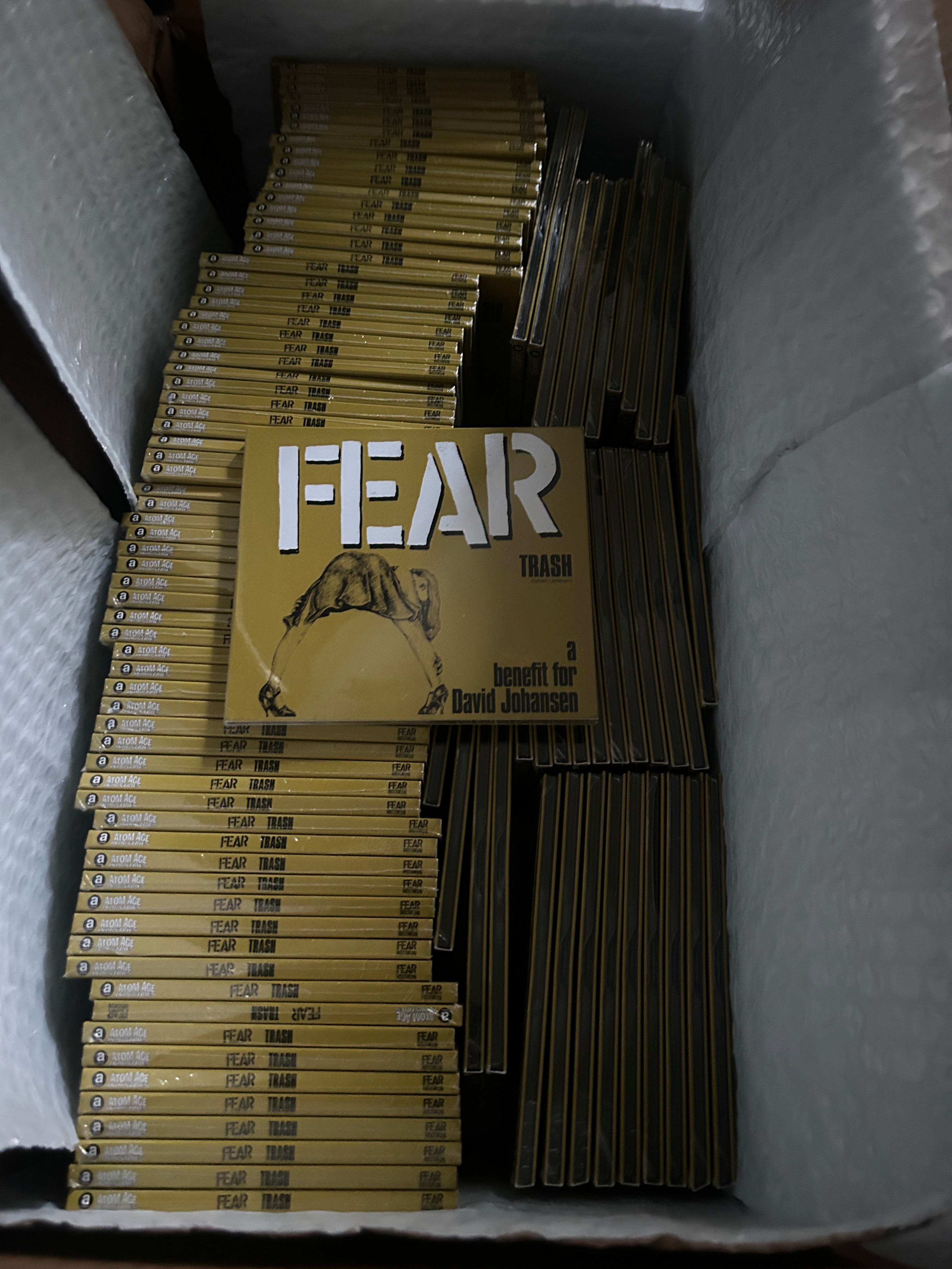 FEAR "TRASH" DAVID JOHANSEN BENEFIT CD SINGLE