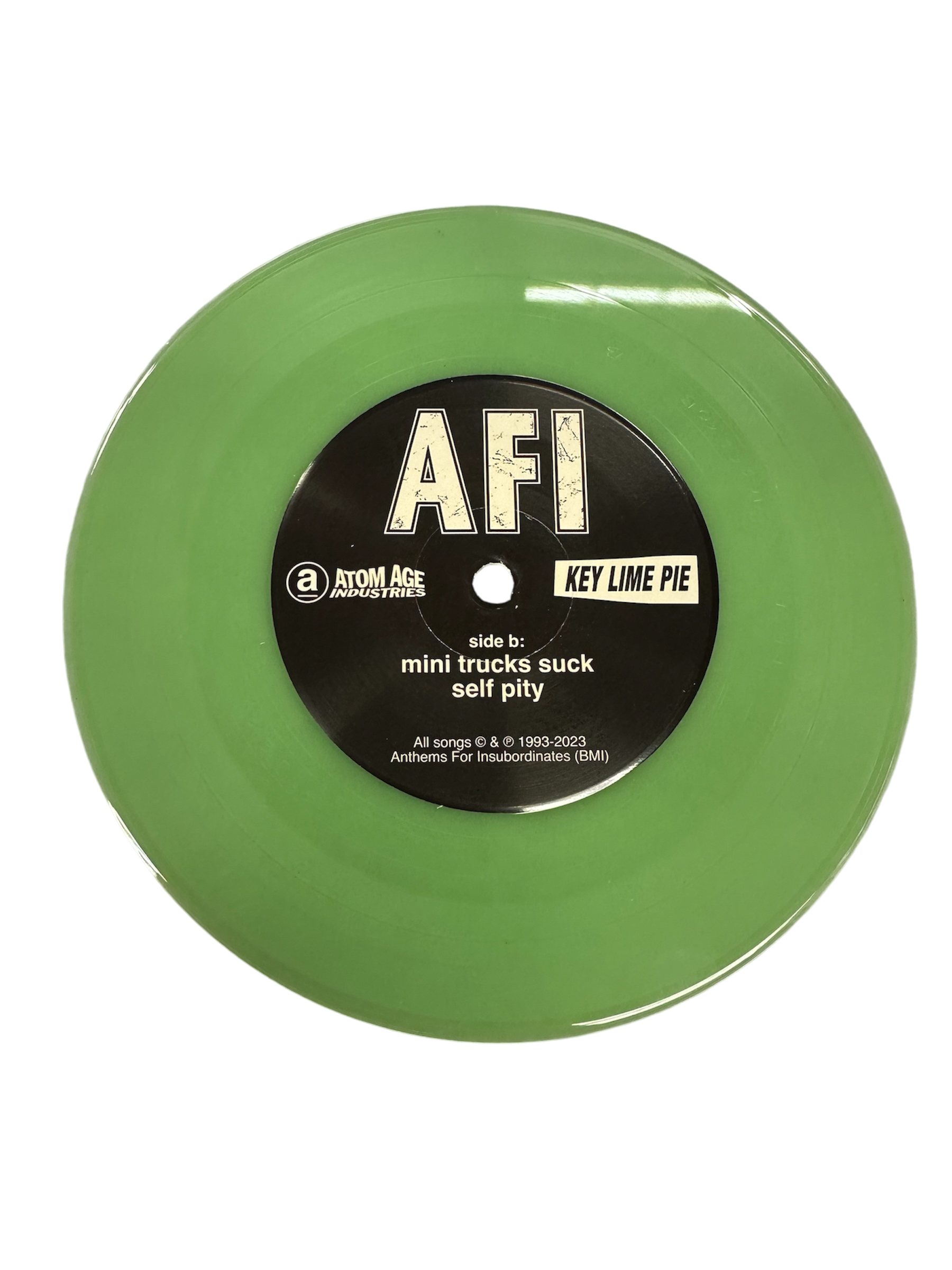 AFI: LIMITED EDITION 3 - 7" VINYL SINGLE GLOW IN THE DARK SET