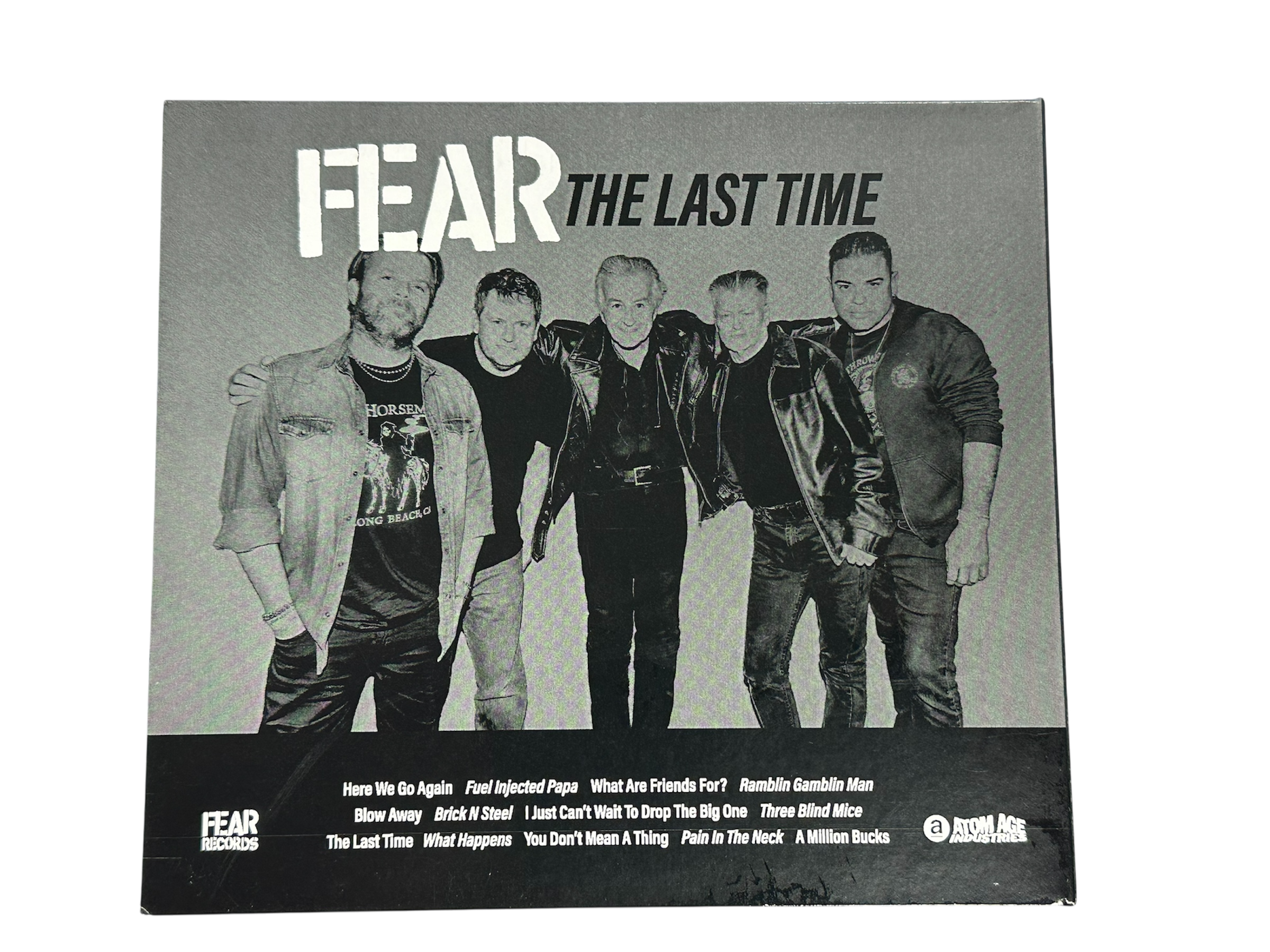 FEAR "THE LAST TIME" COMPACT DISC