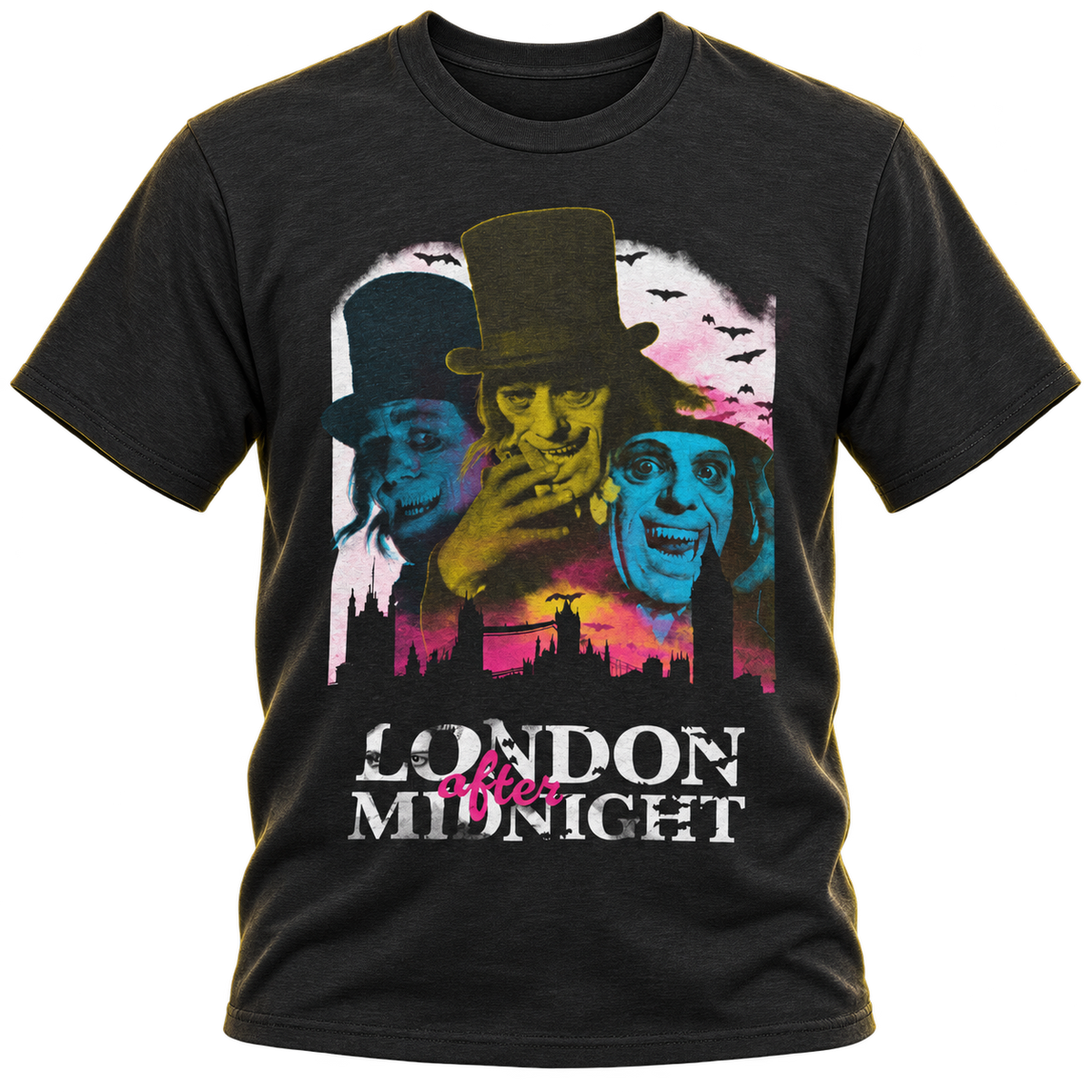 LONDON AFTER MIDNIGHT: 3 FACES T-SHIRT