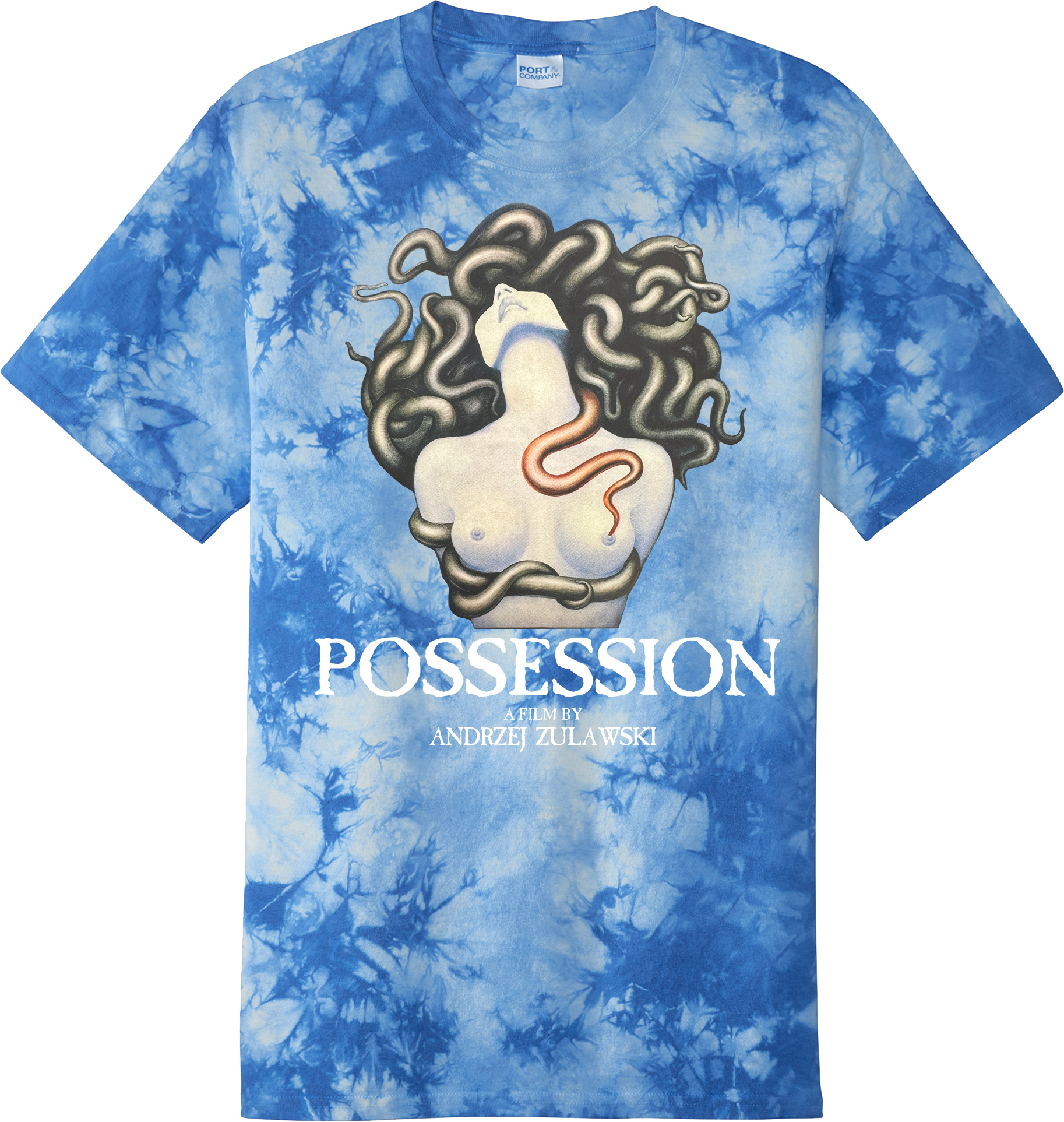 POSSESSION - FRENCH POSTER LIMITED EDITION TIE DIE T-SHIRT