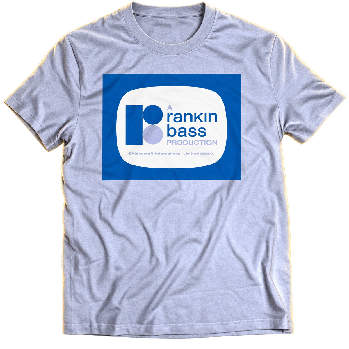 RANKIN / BASS LOGO T-SHIRT - BLUE
