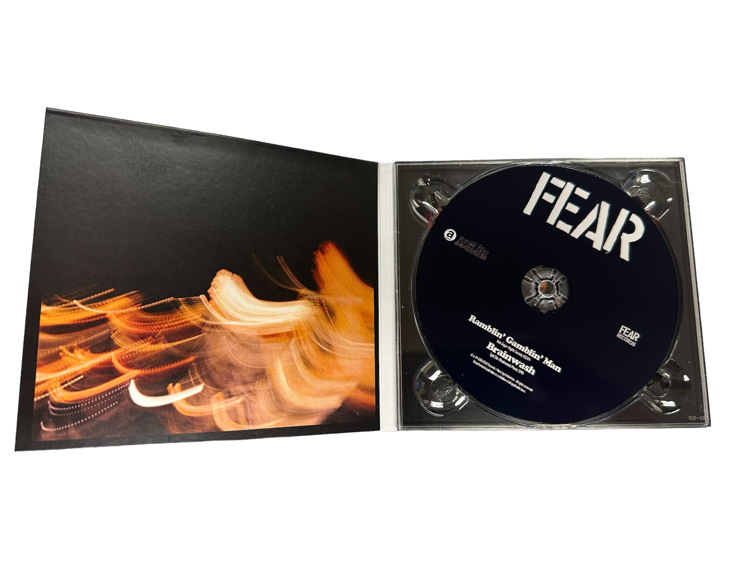 FEAR "RAMBLIN' GAMBLIN' MAN" COMPACT DISC SINGLE
