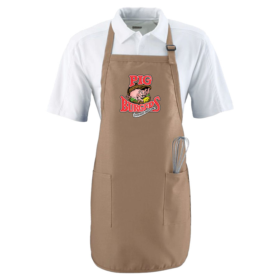 BETTER OFF DEAD "PIG BURGERS LOGO" COOKING APRON