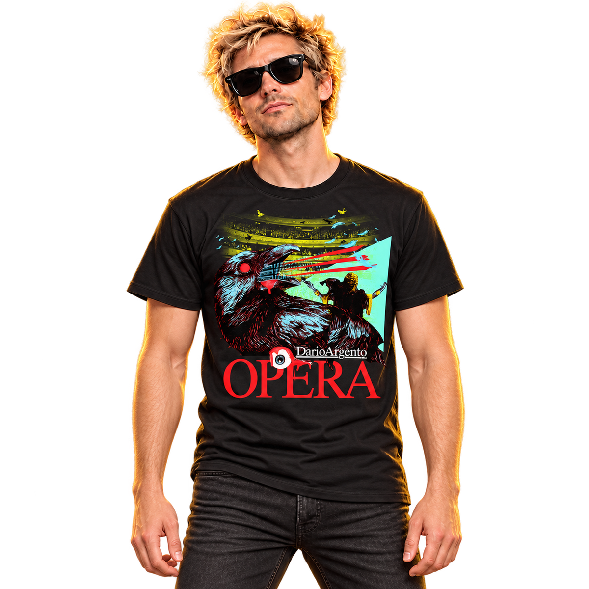 DARIO ARGENTO "OPERA" RAVEN T-SHIRT DESIGNED BY DANNY WEST