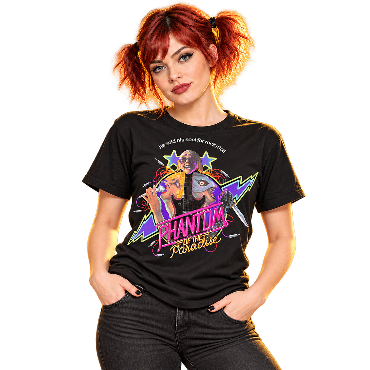 PHANTOM OF THE PARADISE "USA SOUNDTRACK COVER" T-SHIRT