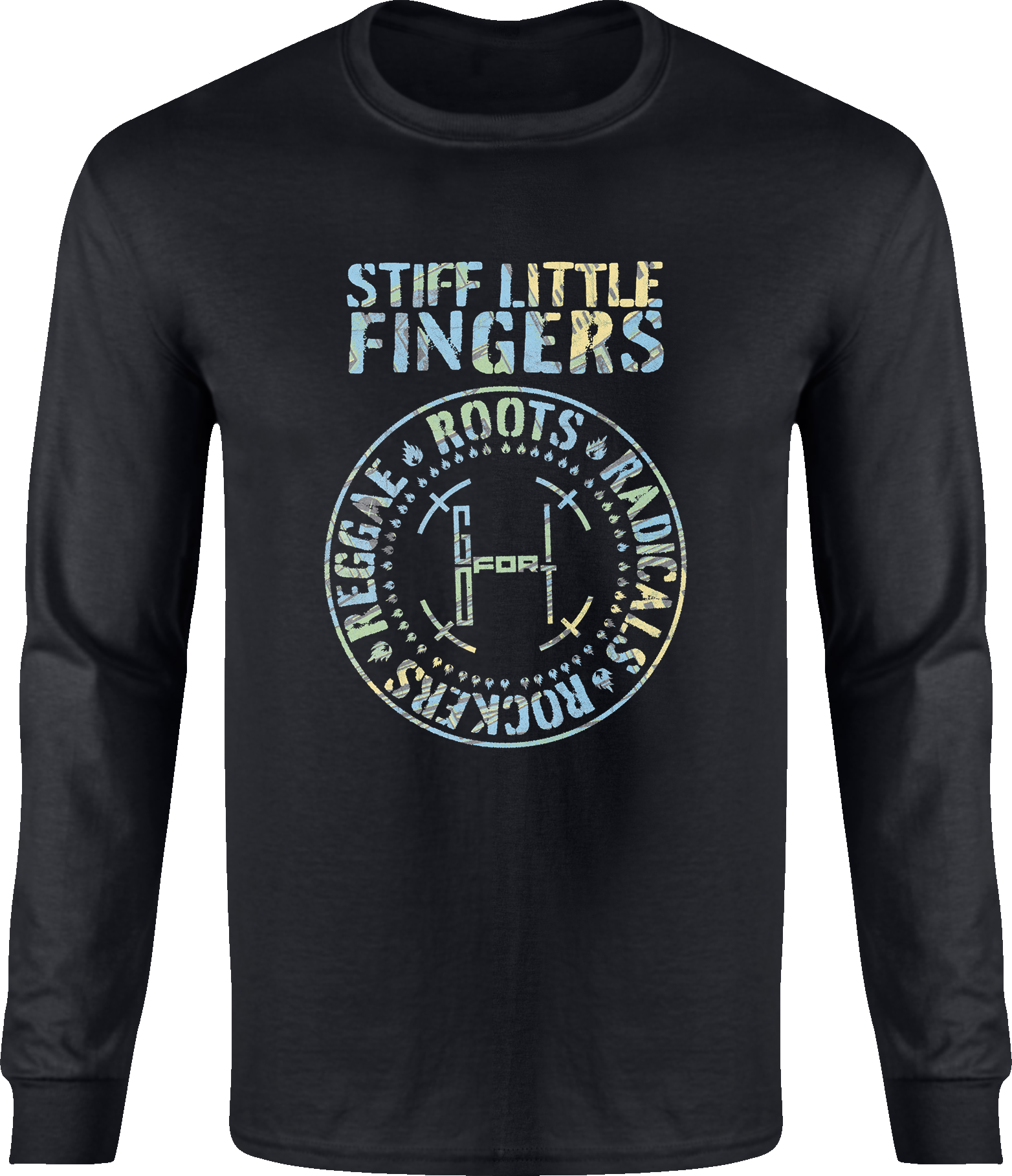 STIFF LITTLE FINGERS "ROOTS RADICALS" T-SHIRT