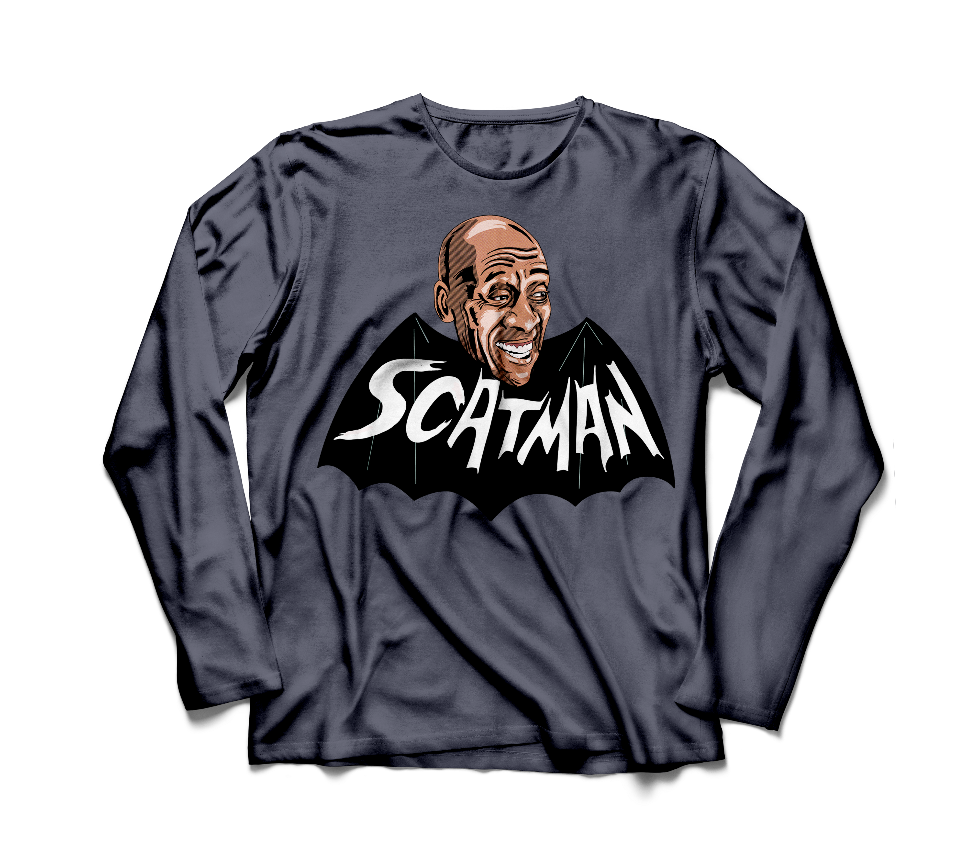 ATOM AGE - "SCATMAN" GREY T-SHIRT (ART BY JEFF BRAWN)