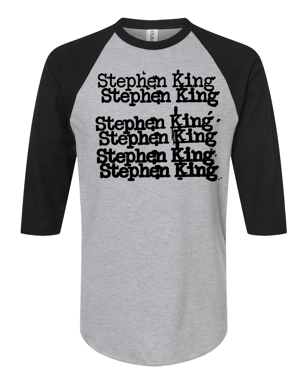 ATOM AGE: STEPHEN KING 6 TIMES 3/4 SLEEVE RAGLAN