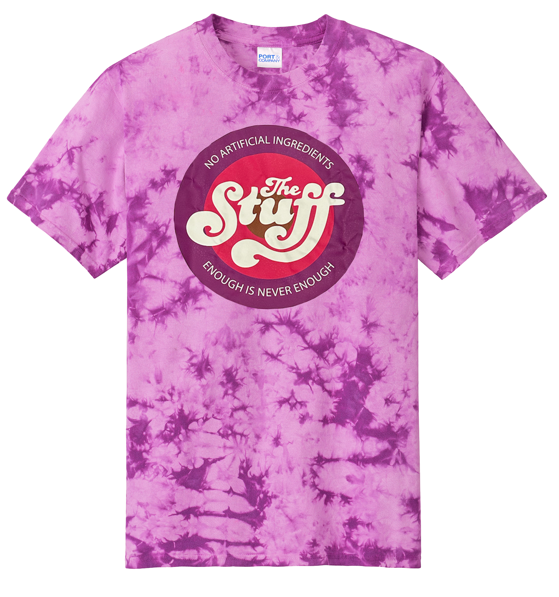 THE STUFF "LOGO" TIE DYE T-SHIRT