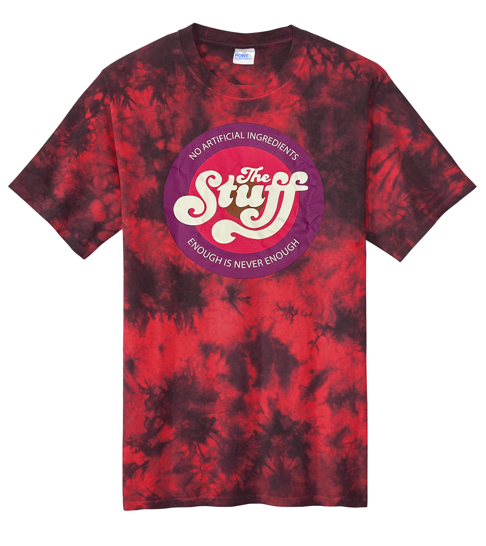 THE STUFF "LOGO" TIE DYE T-SHIRT