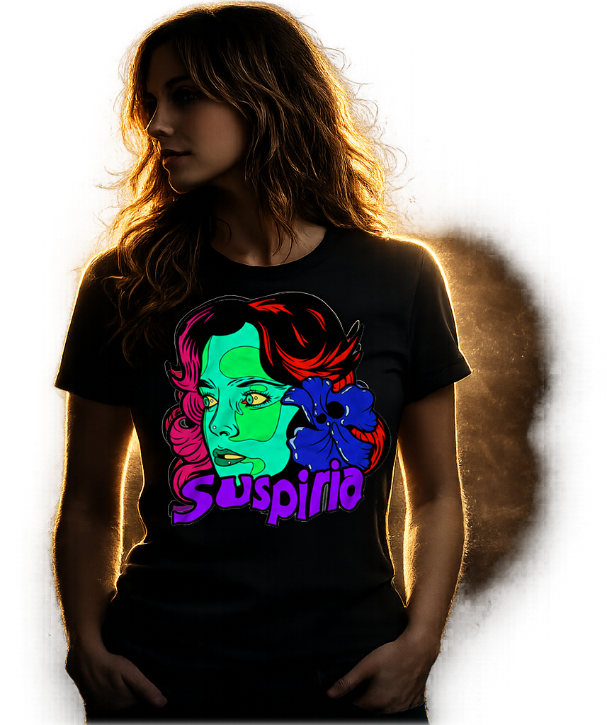 DARIO ARGENTO "SUSPIRIA" SUZY FLOWER T-SHIRT