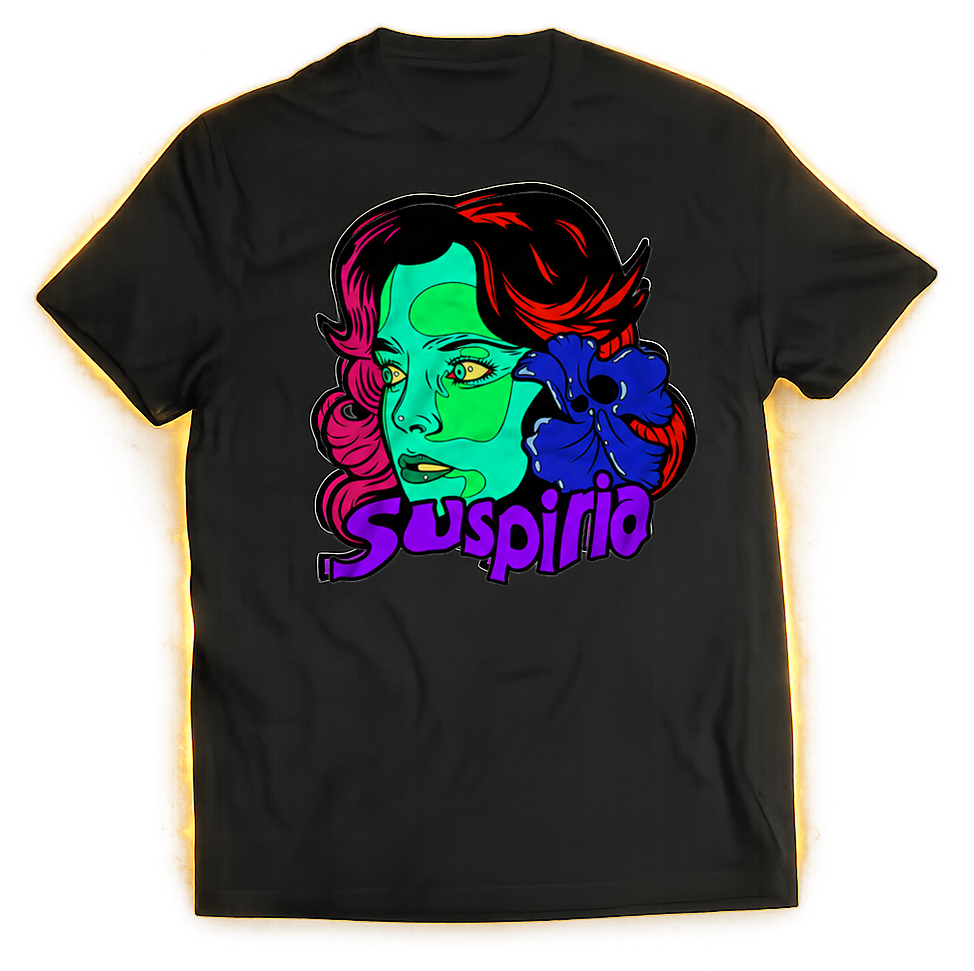 DARIO ARGENTO "SUSPIRIA" SUZY FLOWER T-SHIRT