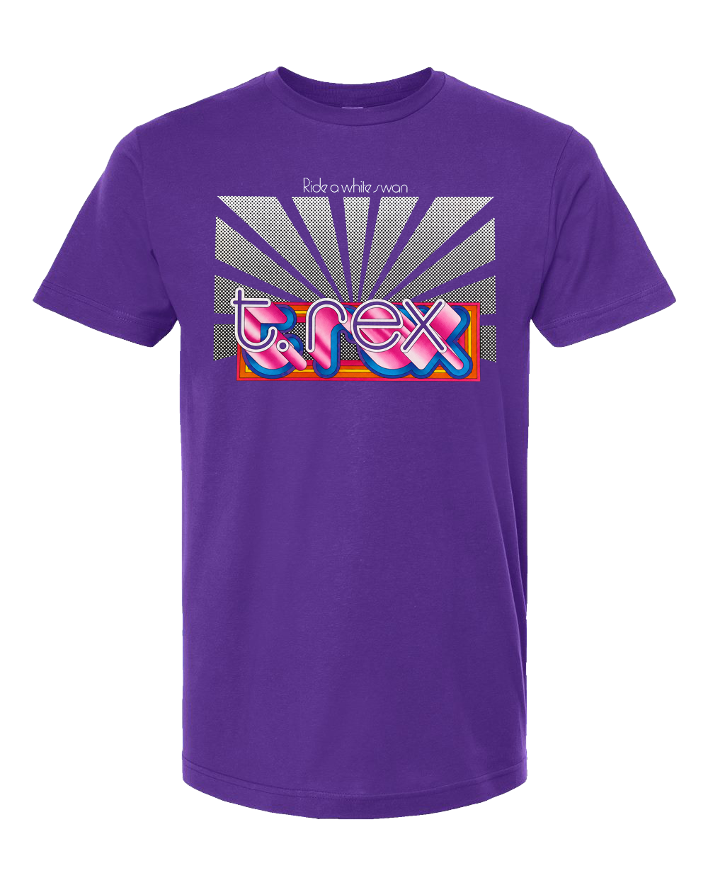 T.REX "RIDE A WHITE SWAN" T-SHIRT
