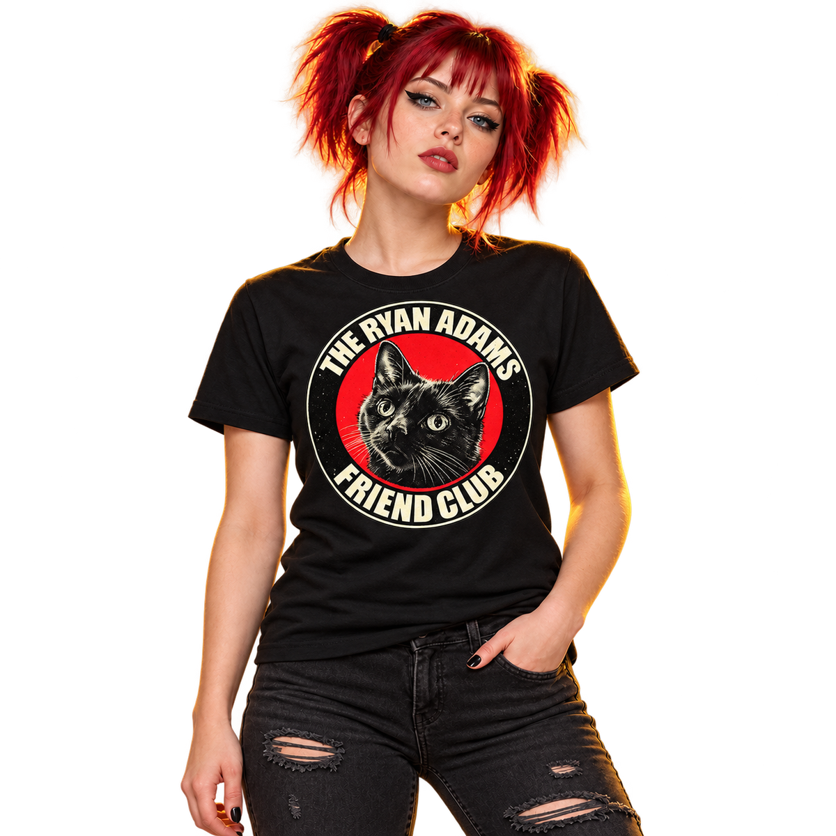 RYAN ADAMS / PAX AM "FRIEND CLUB" T-SHIRT