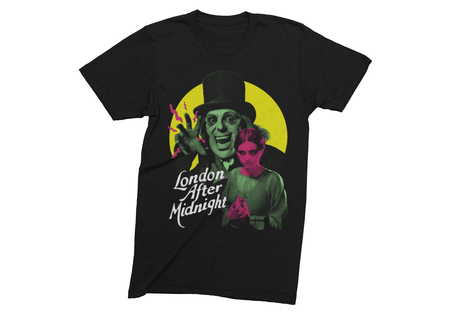 LONDON AFTER MIDNIGHT: MAN IN THE BEAVER HAT T-SHIRT
