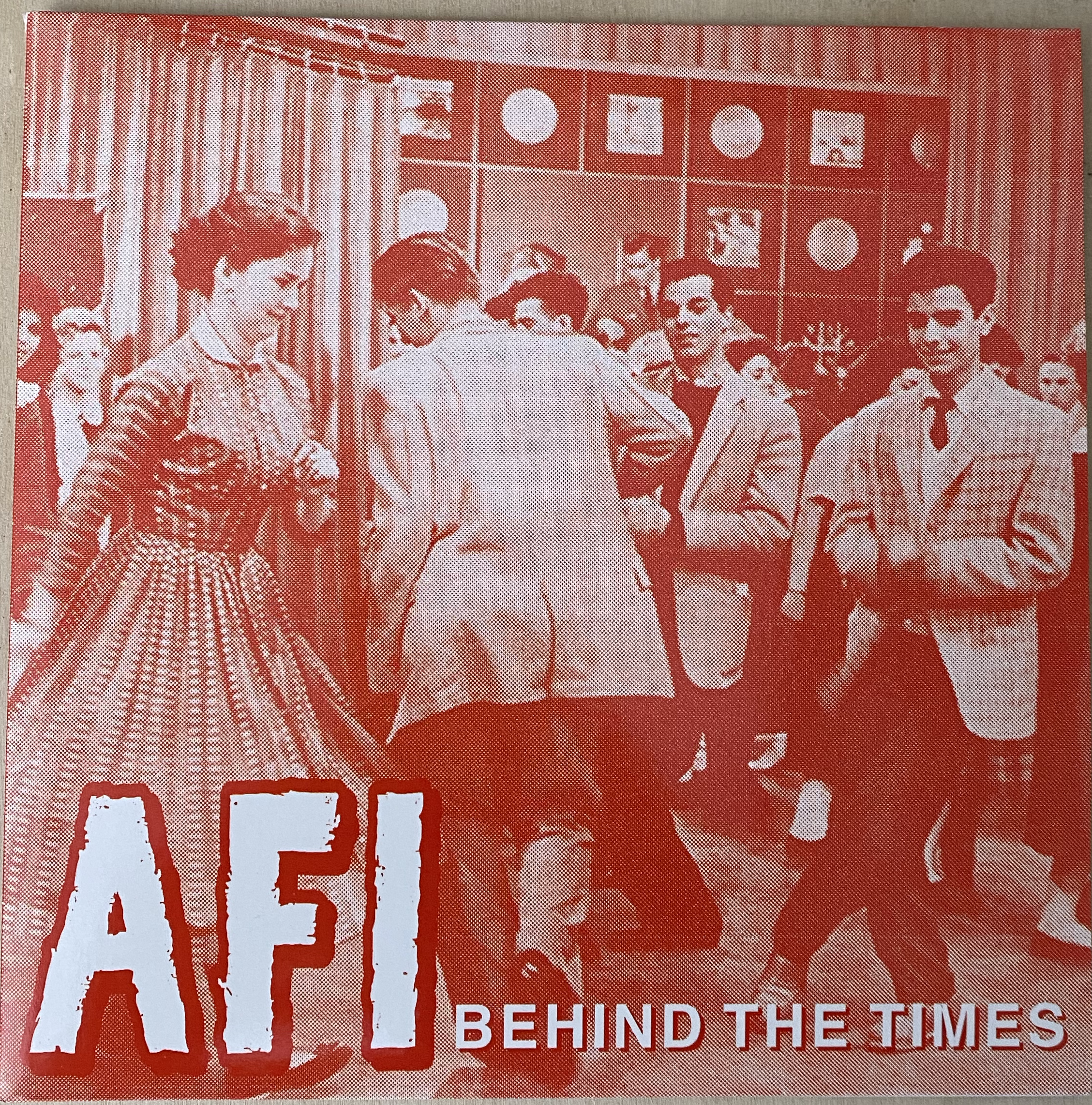 AFI: "BEHIND THE TIMES" 7" VINYL SINGLE