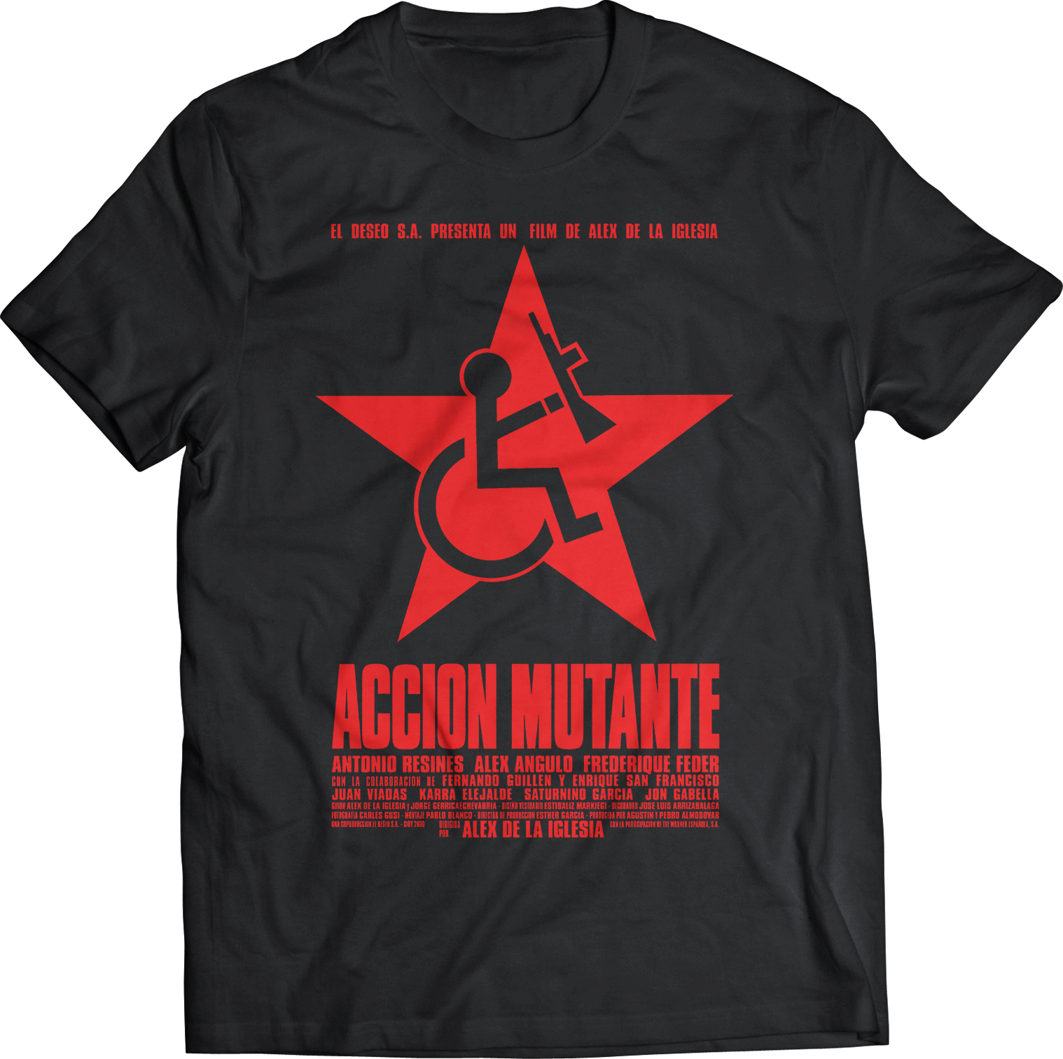 ACCION MUTANTE - POSTER T-SHIRT