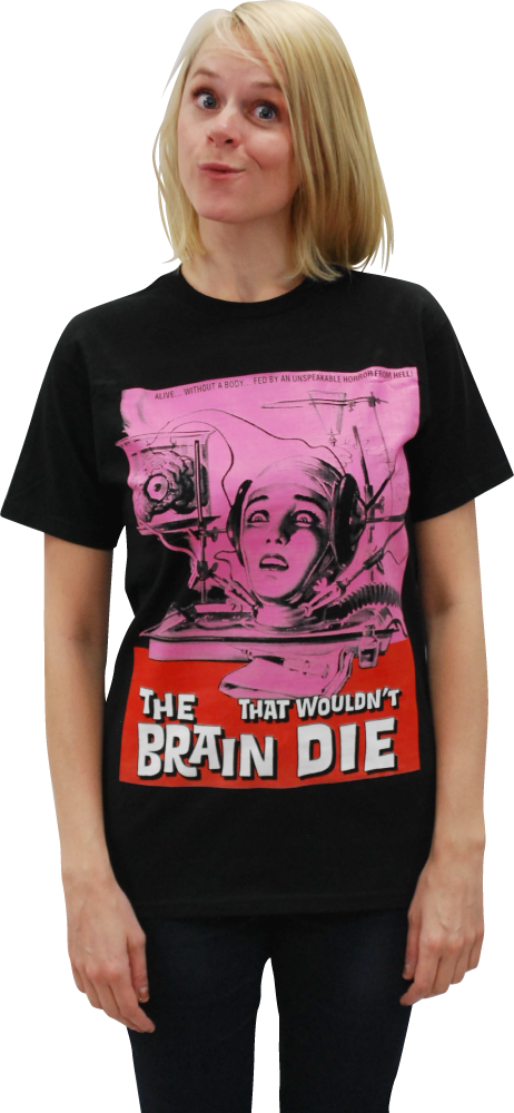 ATOM AGE: "THE BRAIN THAT WOULDN'T DIE" T-SHIRT