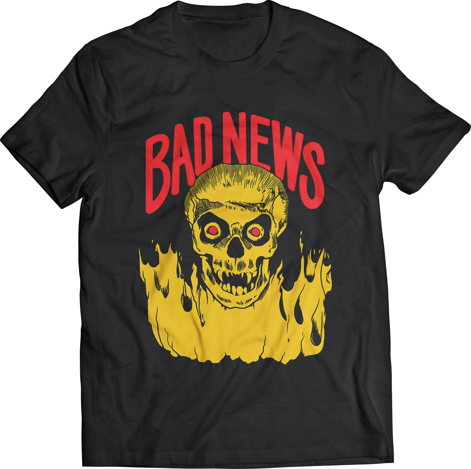 BAD NEWS: "SKULL" T-SHIRT