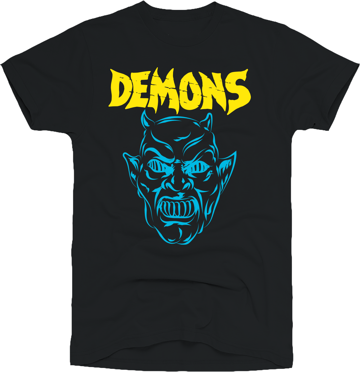 LAMBERTO BAVA'S "DEMONS" NEON MEN'S T-SHIRT