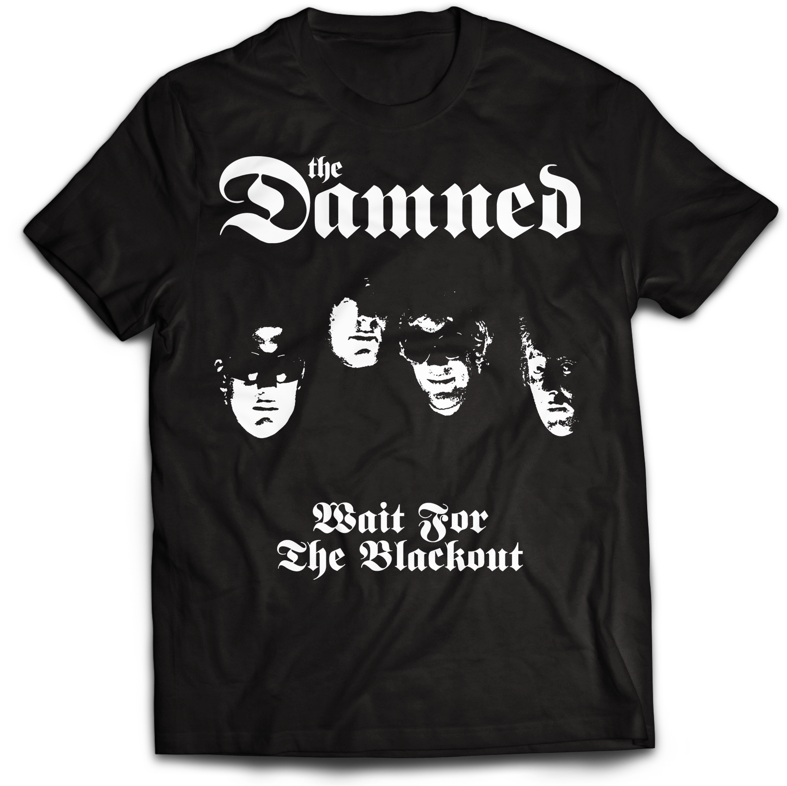 DAMNED "WAIT FOR THE BLACKOUT" T-SHIRT