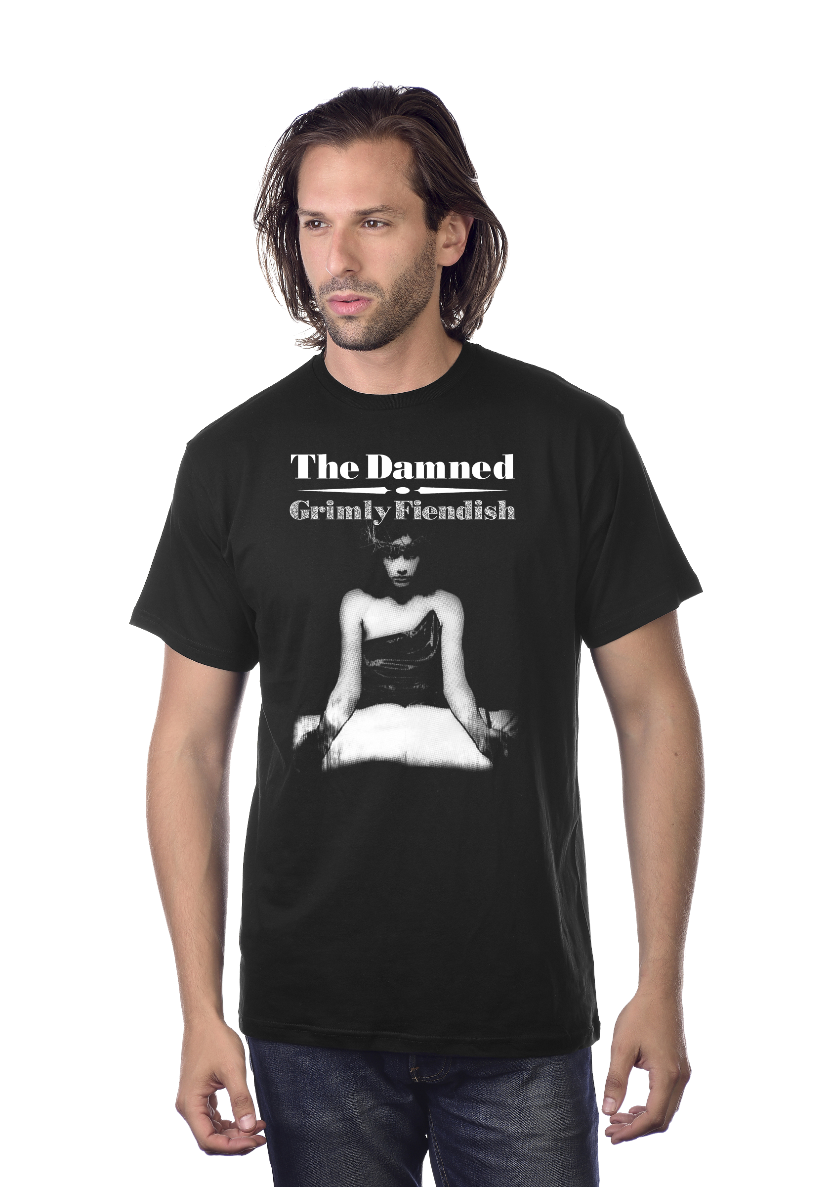 DAMNED: "GRIMLY FIENDISH" T-SHIRT