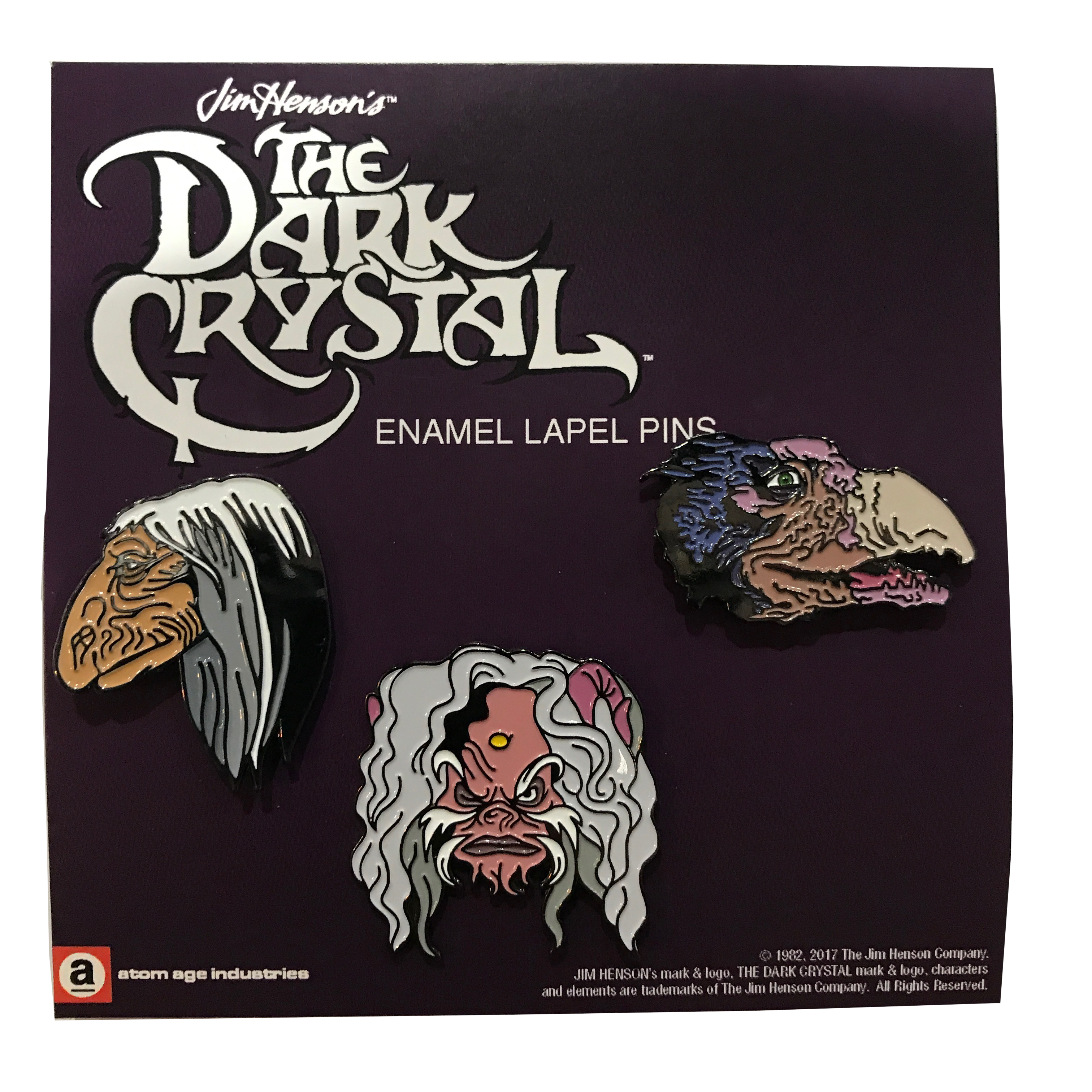 The Dark Crystal Enamel Pin Set