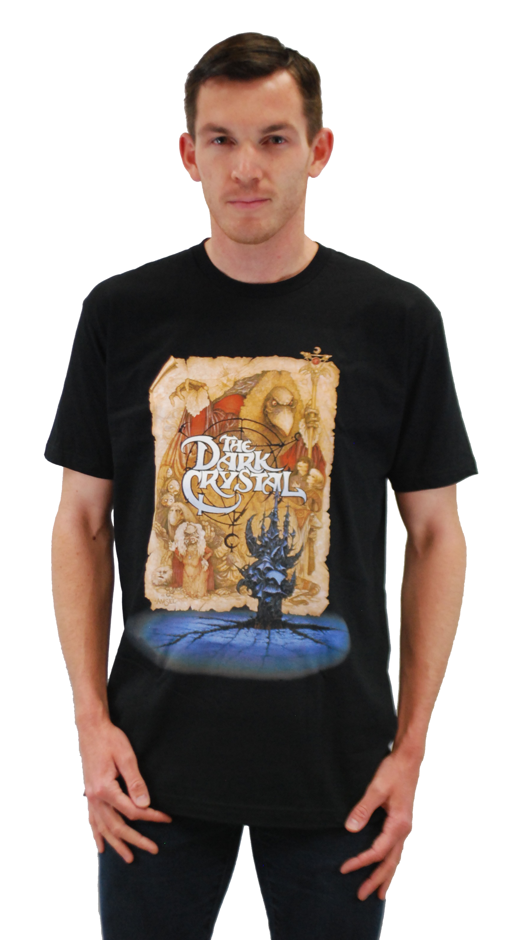 T shirt dark discount crystal