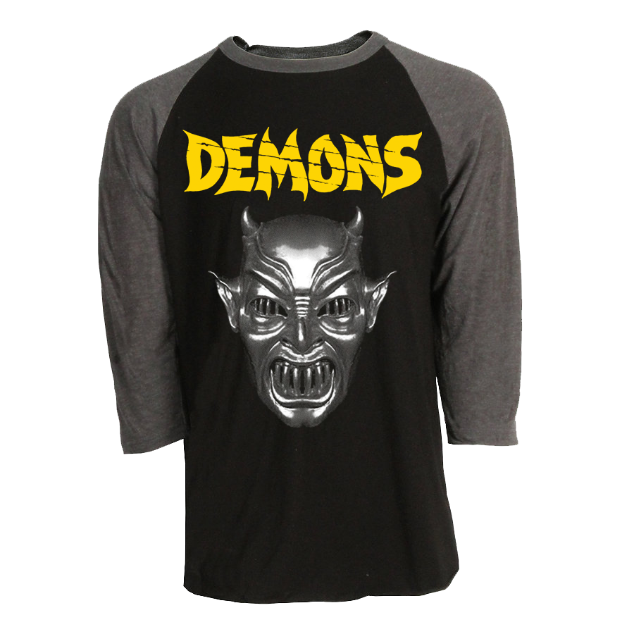 LAMBERTO BAVA'S "DEMONS" 3/4 SLEEVE RAGLAN