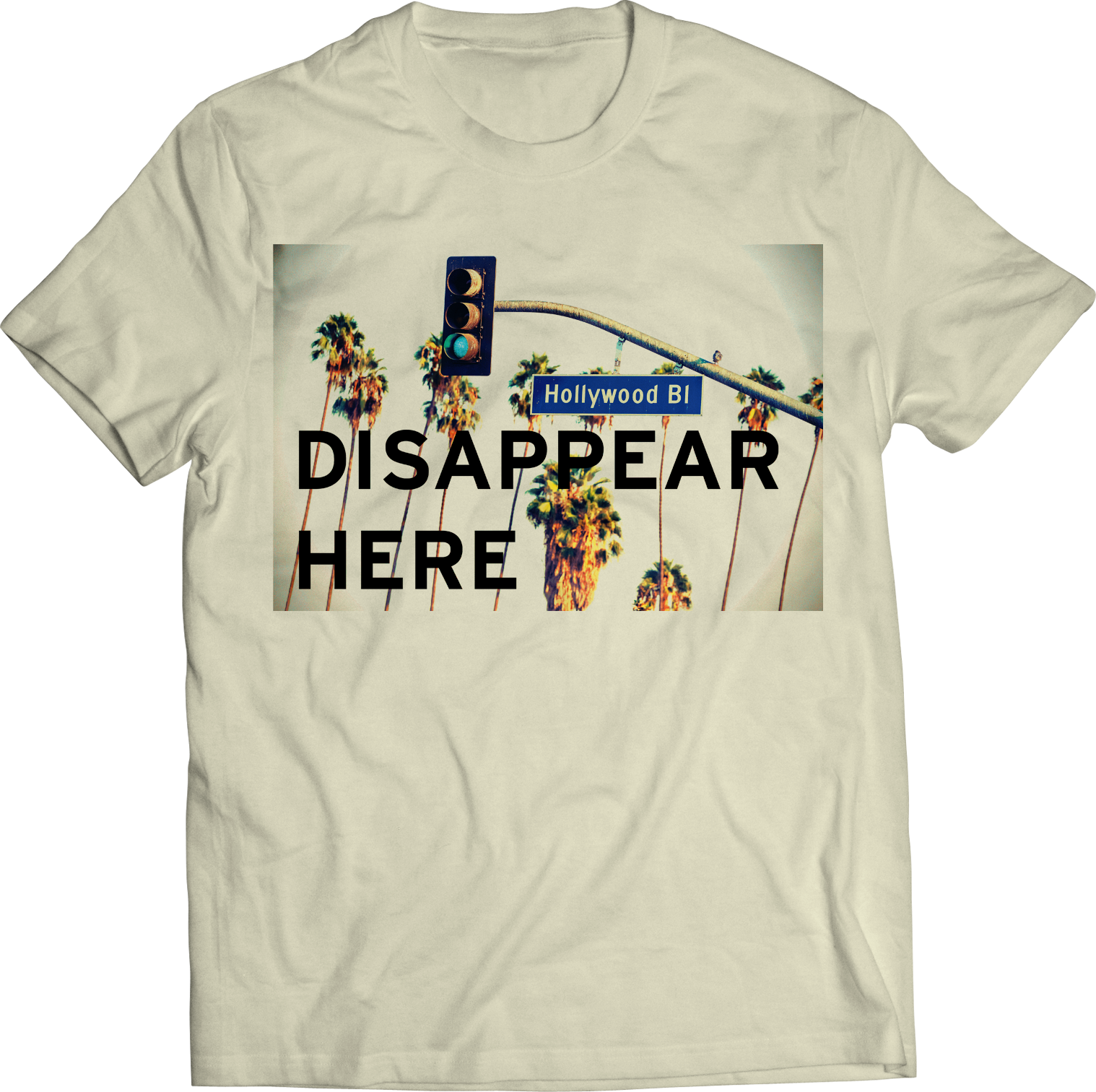 BRET EASTON ELLIS "DISAPPEAR HERE" T-SHIRT