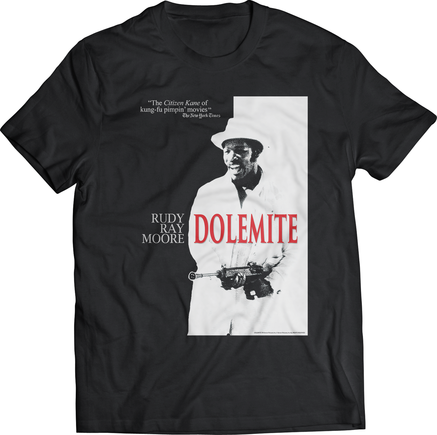 RUDY RAY MOORE IS DOLEMITE KUNG FU PIMPIN T-SHIRT