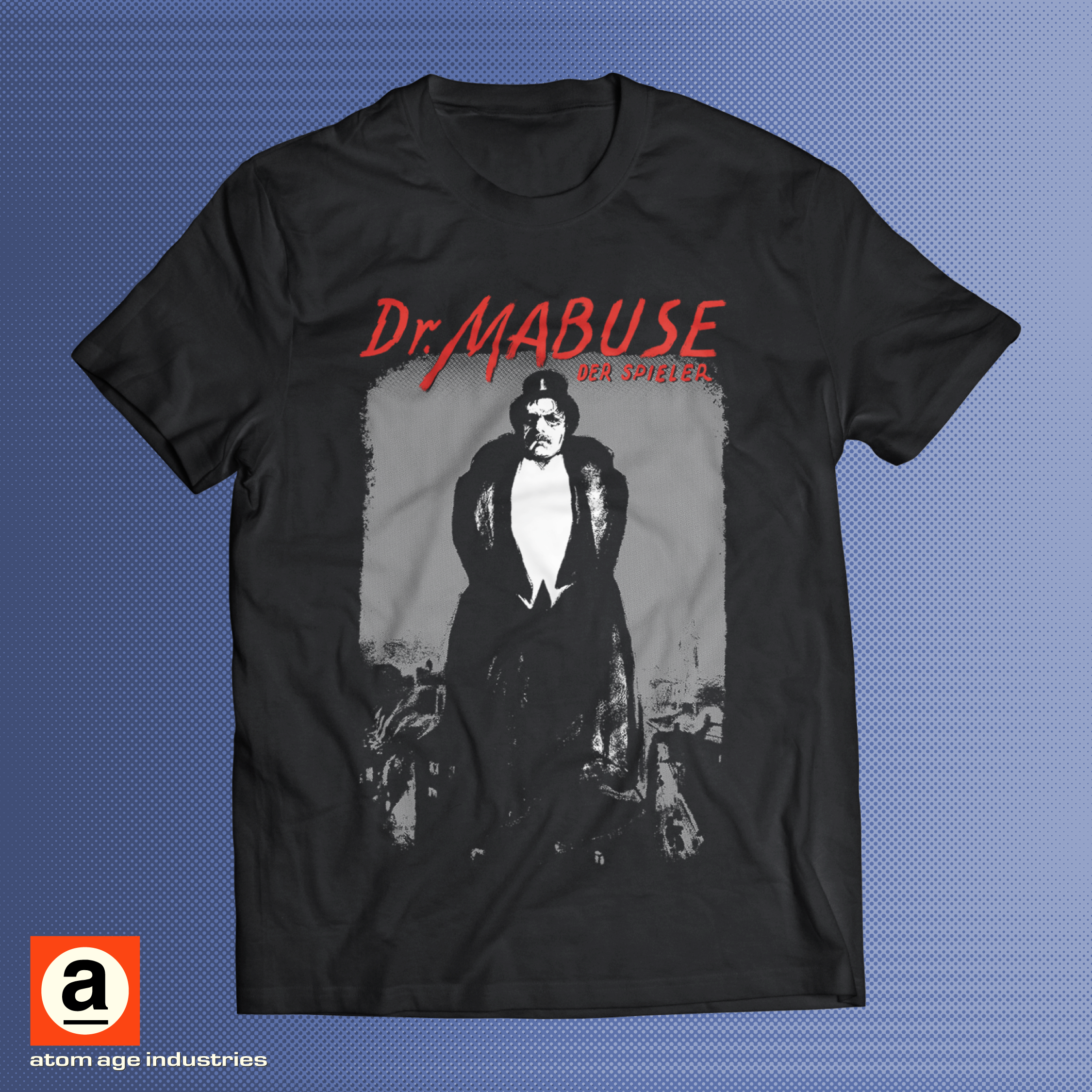 ATOM AGE "DR. MABUSE - THE GAMBLER" T-SHIRT