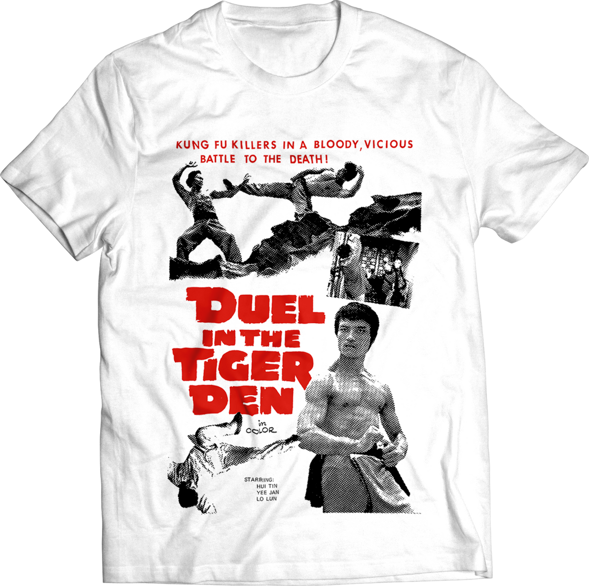 ATOM AGE: "DUEL IN THE TIGER DEN" T-SHIRT