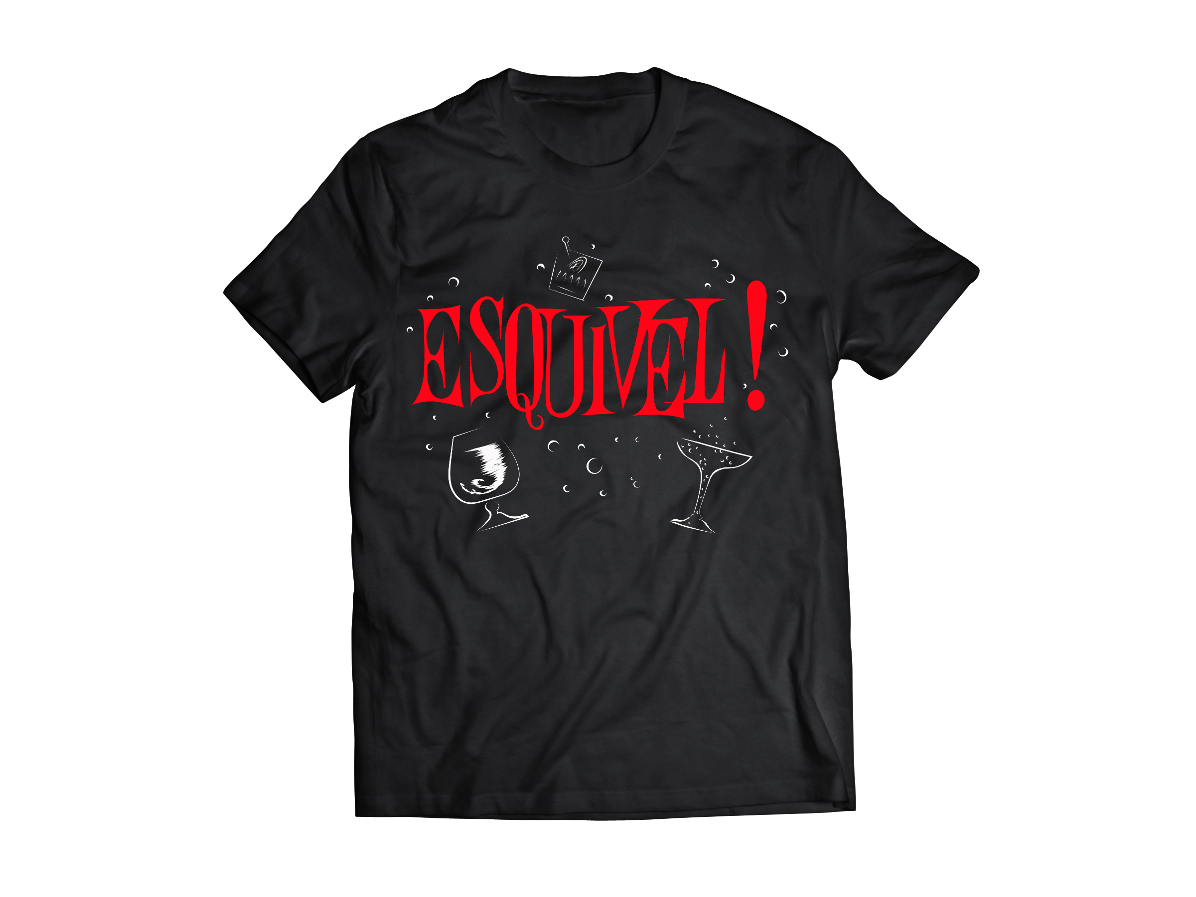 ESQUIVEL! "DRINKS" T-SHIRT
