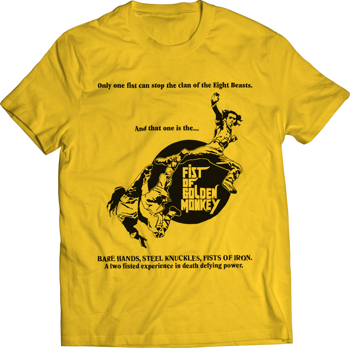 ATOM AGE: "FIST OF GOLDEN MONKEY" T-SHIRT