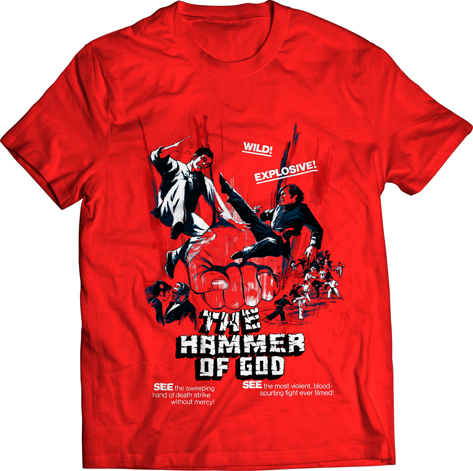 ATOM AGE: "HAMMER OF GOD" T-SHIRT